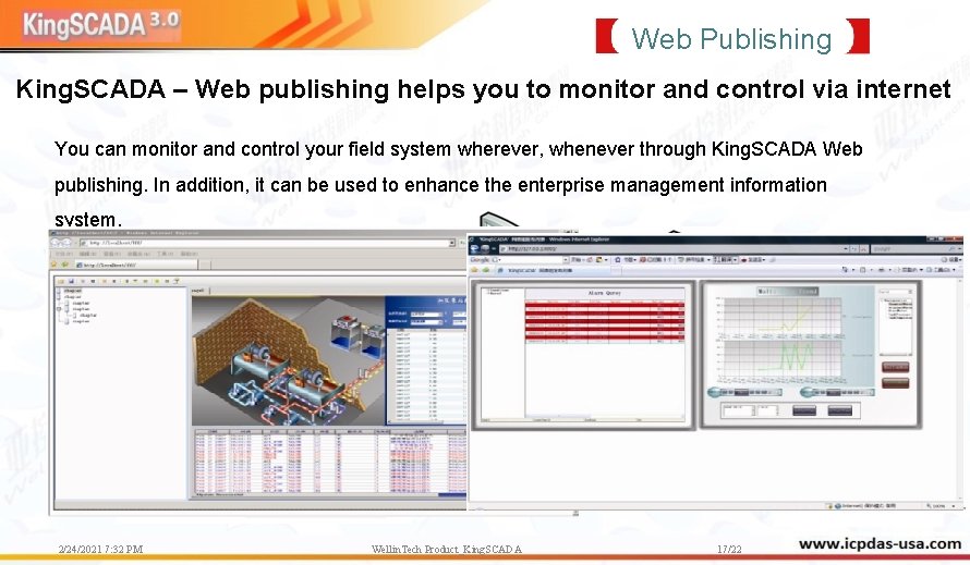 Web Publishing King. SCADA – Web publishing helps you to monitor and control via Web Publishing King. SCADA – Web publishing helps you to monitor and control via