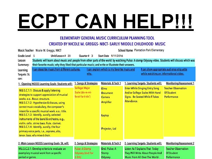 ECPT CAN HELP!!! 