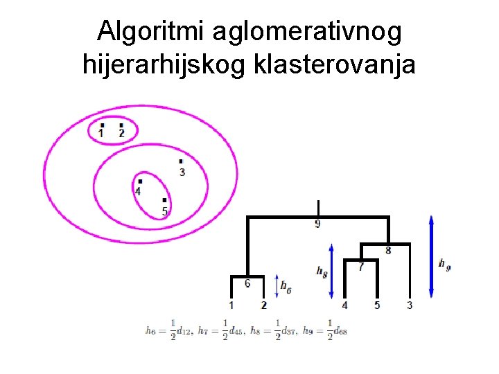 Algoritmi aglomerativnog hijerarhijskog klasterovanja 