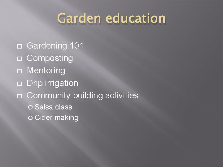 How To Start A Community Garden On Your
