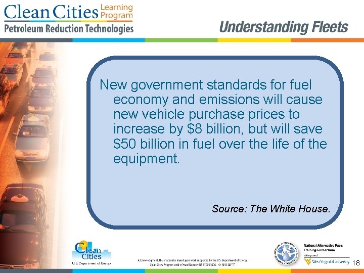 New government standards for fuel economy and emissions will cause new vehicle purchase prices