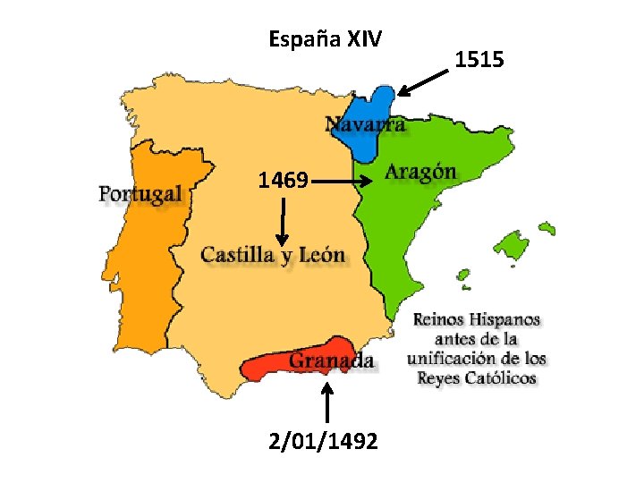 España XIV 1469 2/01/1492 1515 España XIV 1469 2/01/1492 1515