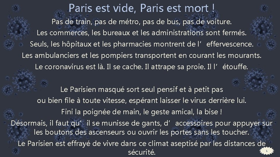 Paris est vide, Paris est mort ! Pas de train, pas de métro, pas