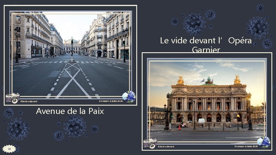 Le vide devant l’Opéra Garnier Avenue de la Paix 26 