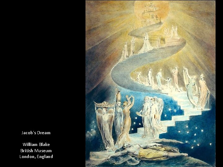 Jacob's Dream William Blake British Museum London, England Jacob's Dream William Blake British Museum London, England