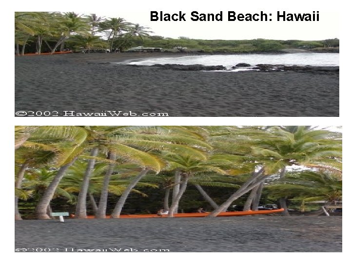 Black Sand Beach: Hawaii 