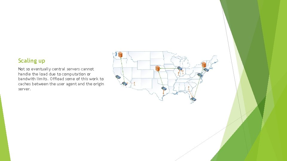Scaling up Not so eventually central servers cannot handle the load due to computation