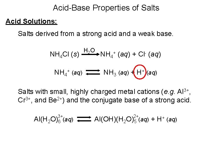 Acids And Bases Chapter 15 Acid And Base