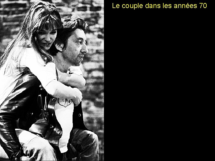 Le couple dans les années 70 