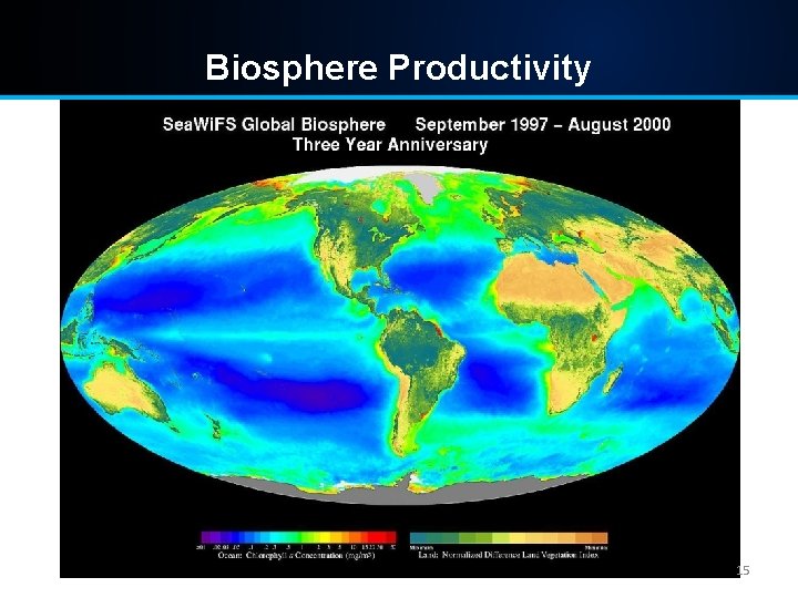 Biosphere Productivity Dan Irwin’s Presentation of SERVIR to the Presidents of Central America and