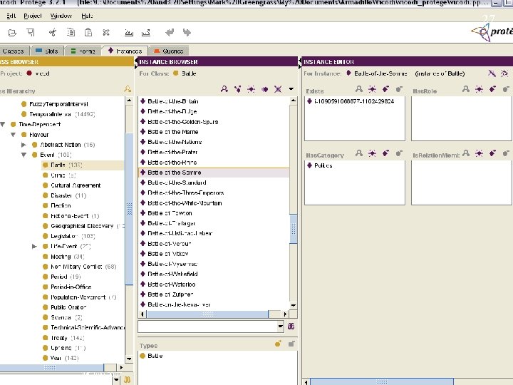 27 15 July 2007 (c) M. Greengrass 