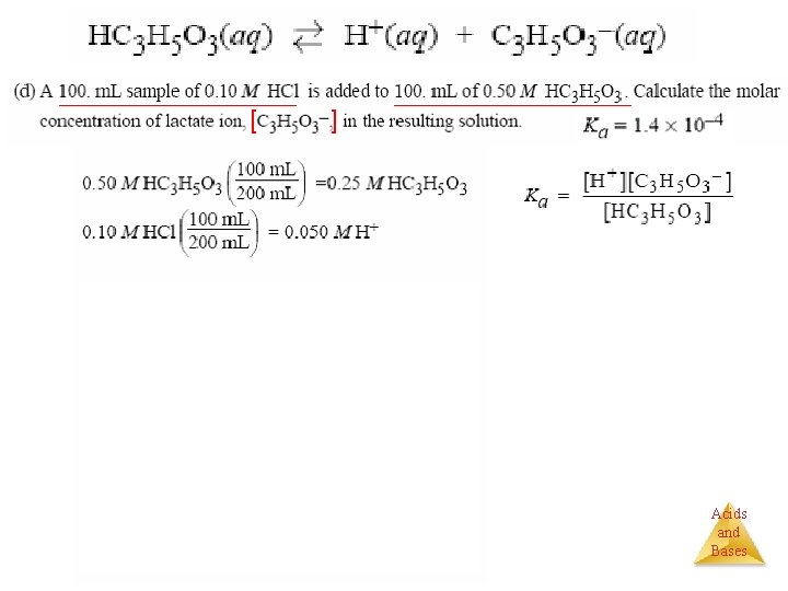 [ ] Acids and Bases 