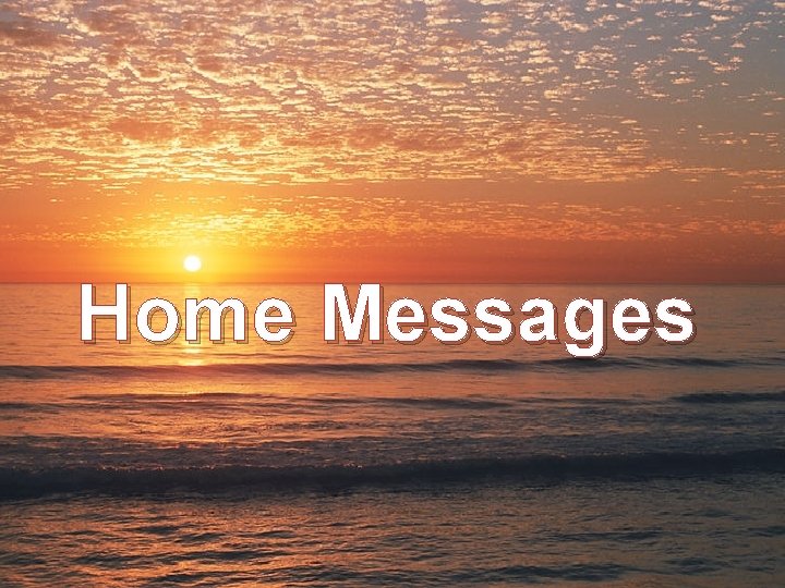 Home Messages 