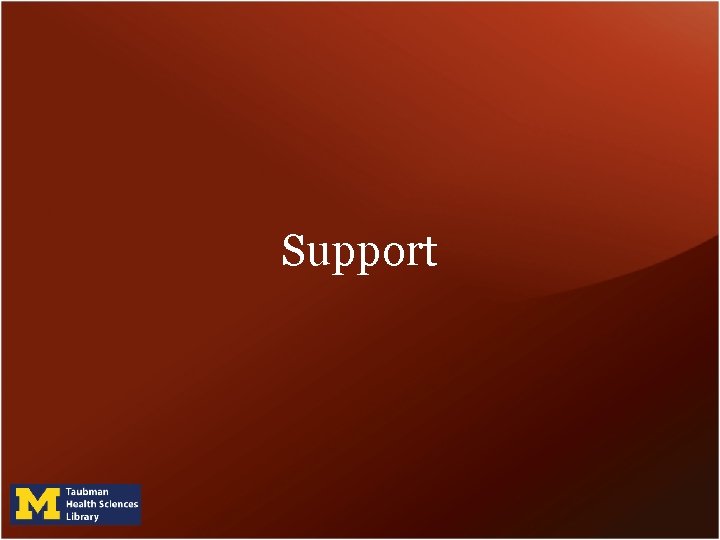 Support Support
