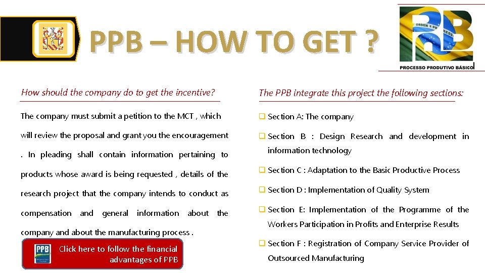 PPB – HOW TO GET ? How should the company do to get the