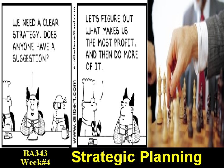 BA 343 Week#4 Strategic Planning 