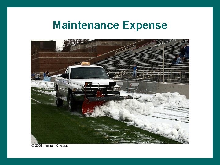 Maintenance Expense 