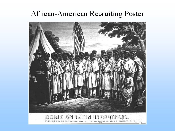 African-American Recruiting Poster 