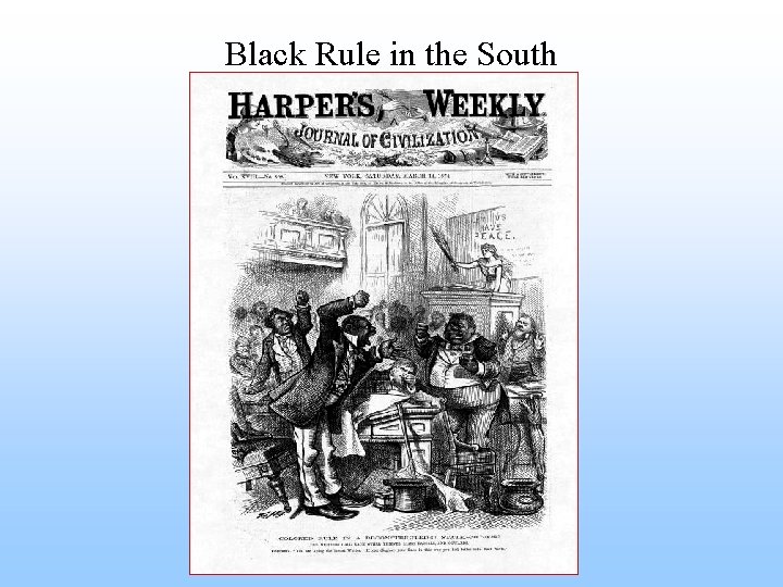 Black Rule in the South 