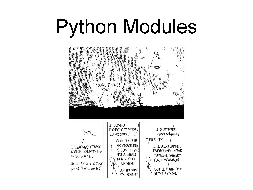 Python Modules 