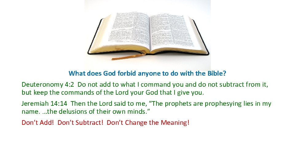 The Bible The Truth About God And Us