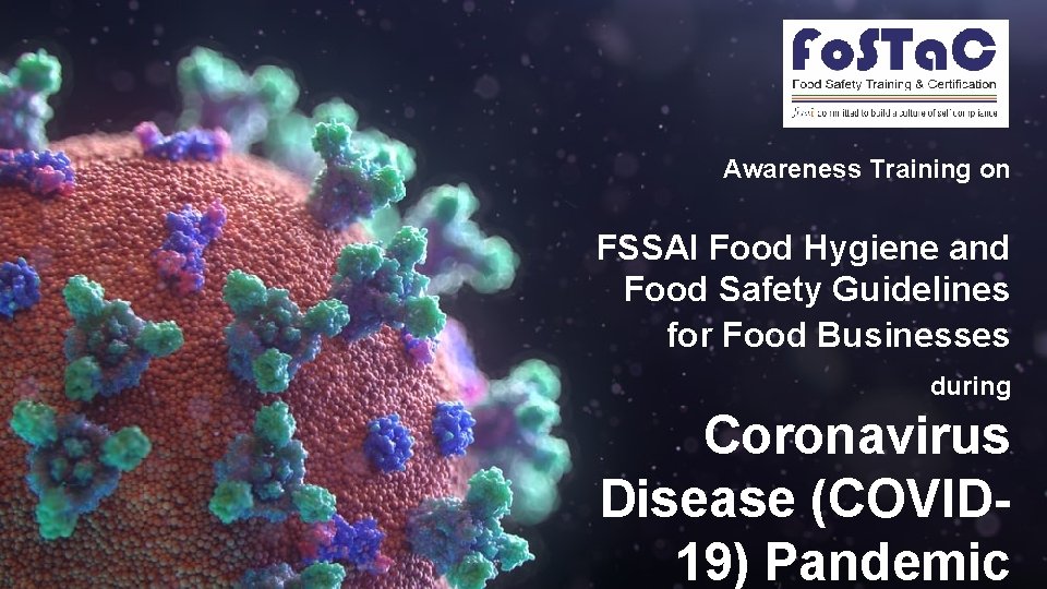 Awareness Training on FSSAI Food Hygiene and Food Safety Guidelines for Food Businesses during