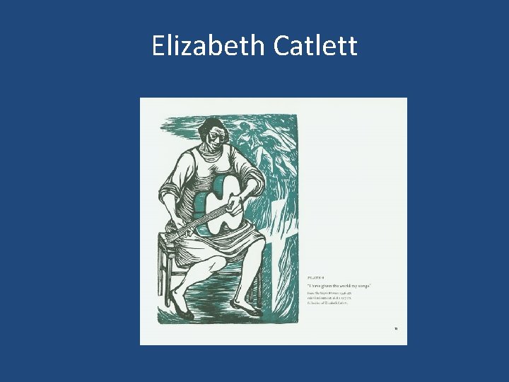 Elizabeth Catlett 