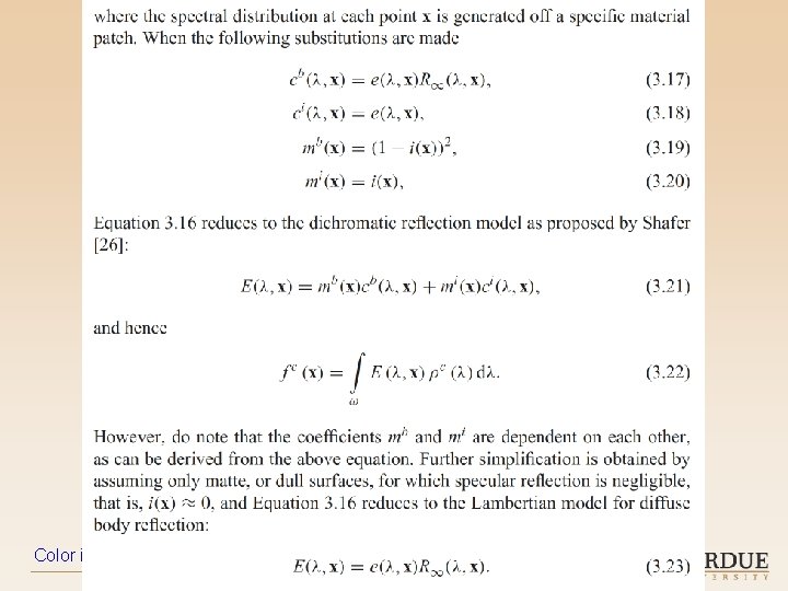Color in Computer Vision – 2019 