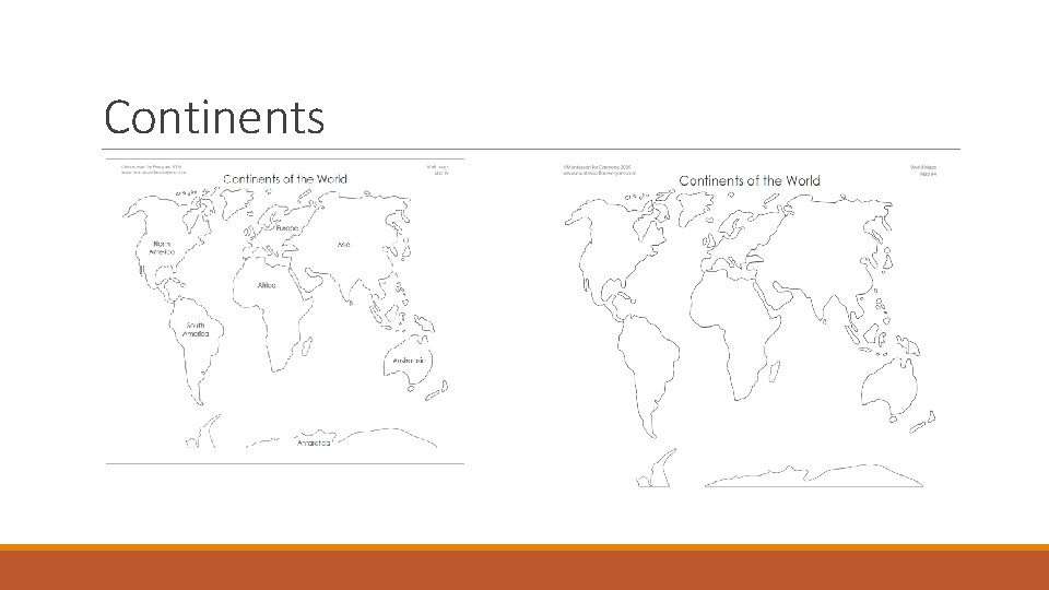 Continents 