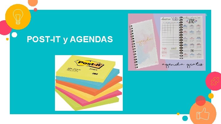 24 POST-IT y AGENDAS 