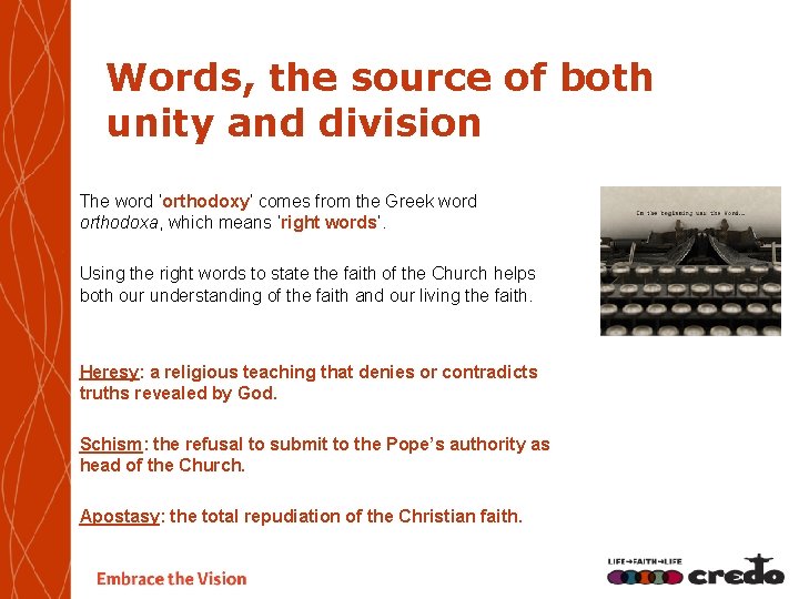 Why Strive For Unity Read The Opening Story