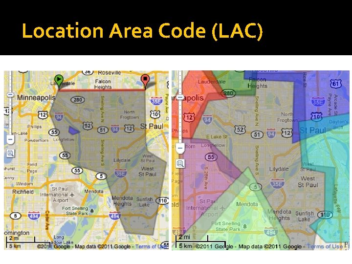 Location Area Code (LAC) 