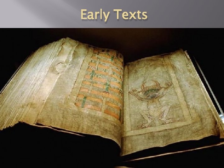 Early Texts 