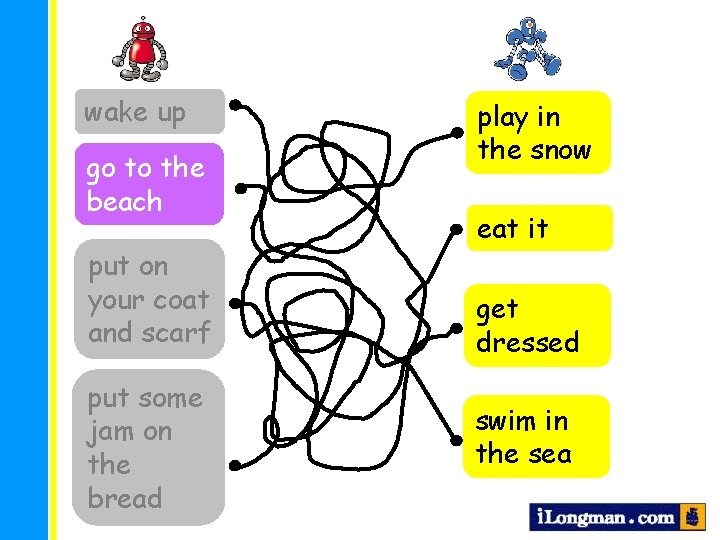 wake up go to the beach put on your coat and scarf put some