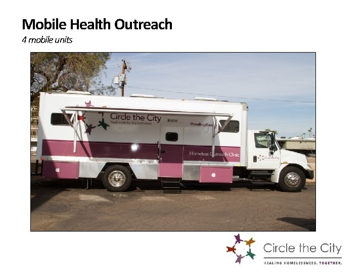 Mobile Health Outreach 4 mobile units 