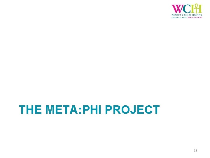 THE META: PHI PROJECT 15 