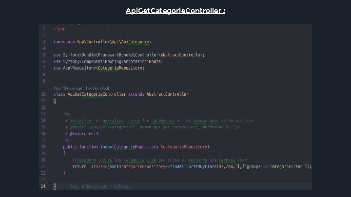 Api. Get. Categorie. Controller : 