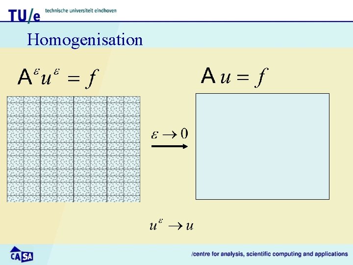 Homogenisation 