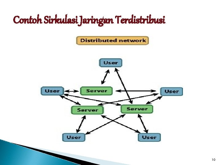 Contoh Sirkulasi Jaringan Terdistribusi 10 