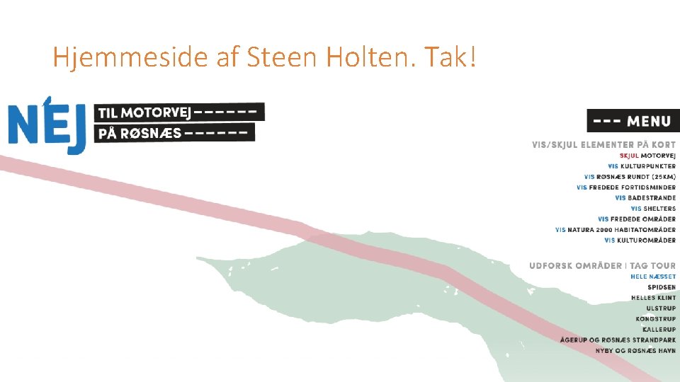 Hjemmeside af Steen Holten. Tak! 