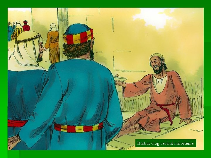 Bărbat olog cerând milostenie Bărbat olog cerând milostenie