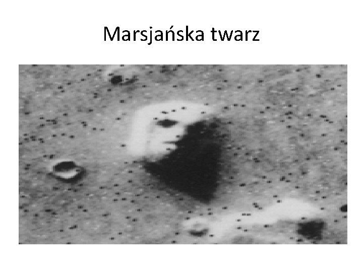 Marsjańska twarz 