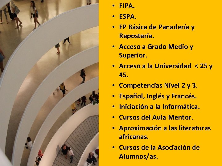 • FIPA. • ESPA. • FP Básica de Panadería y Repostería. • Acceso • FIPA. • ESPA. • FP Básica de Panadería y Repostería. • Acceso