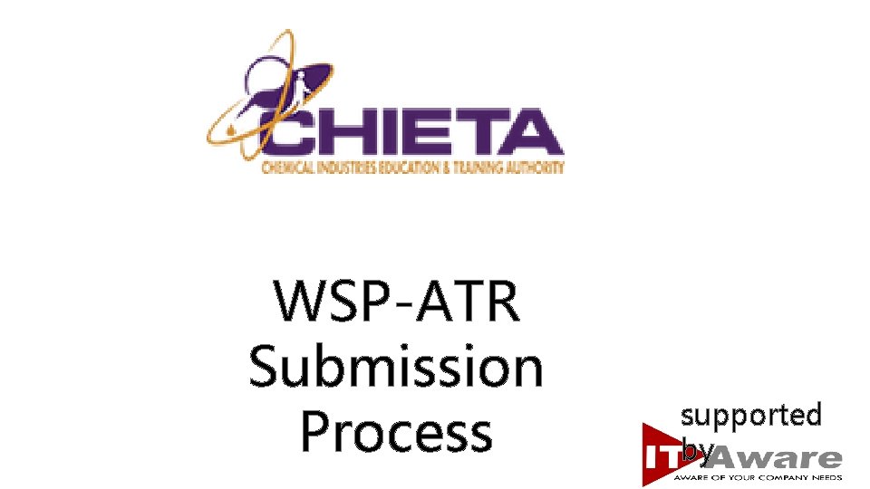 WSP-ATR Submission Process supported by 