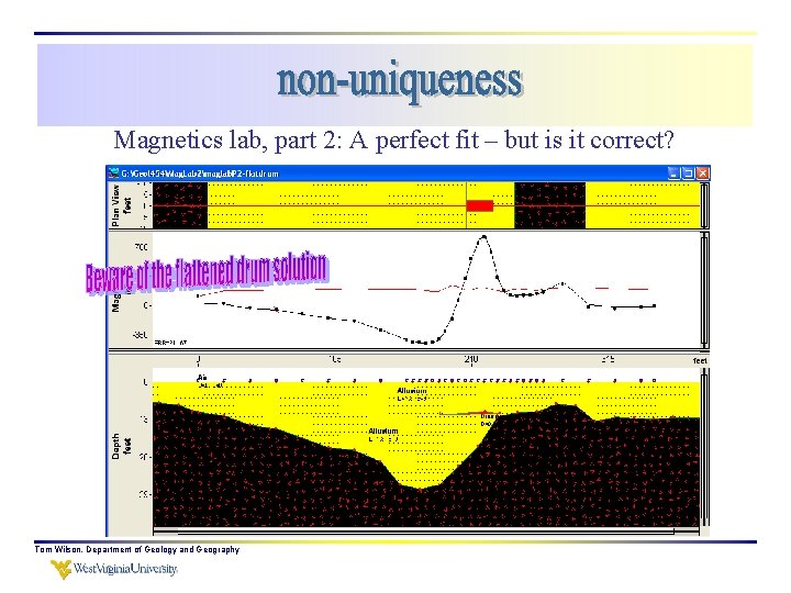 Magnetics lab, part 2: A perfect fit – but is it correct? Tom Wilson,