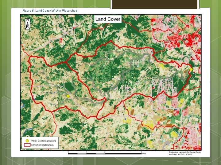 Figure 6. Land Cover Within Watershed 