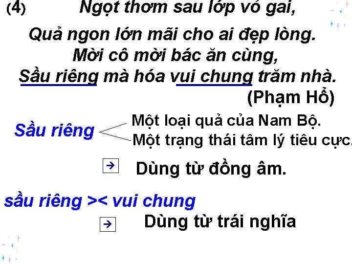 (4) Ngọt thơm sau lớp vỏ gai, Quả ngon lớn mãi cho ai đẹp