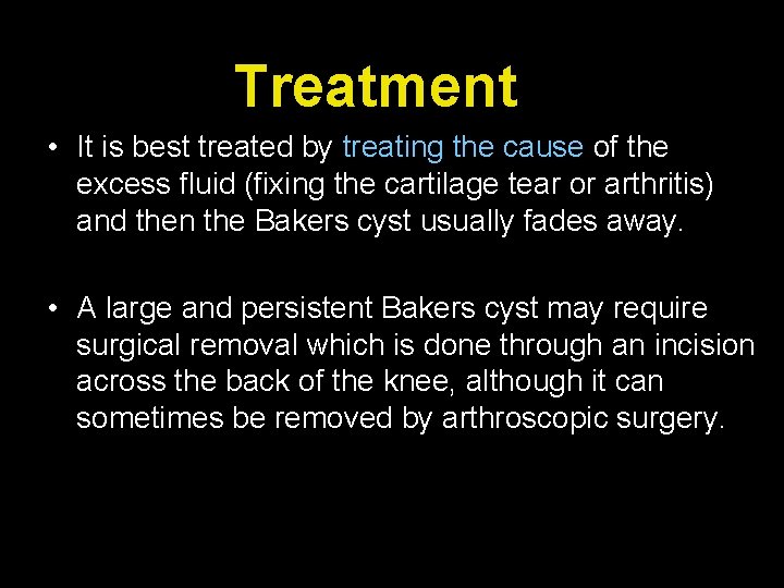 Treatment • It is best treated by treating the cause of the excess fluid