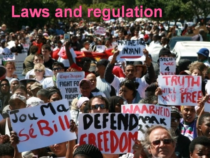 Laws and regulation 