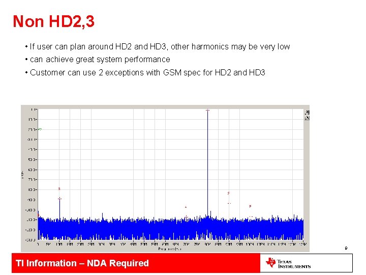 Non HD 2, 3 • If user can plan around HD 2 and HD